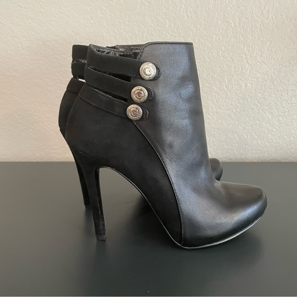 Guess Black High-Heeled Ankle Booties